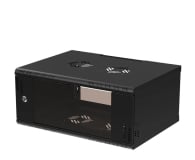 ExtraLink  Wisząca 19" 4U 600x450mm Premium jednosekcyjna (czarna) - 1323267 - zdjęcie 3